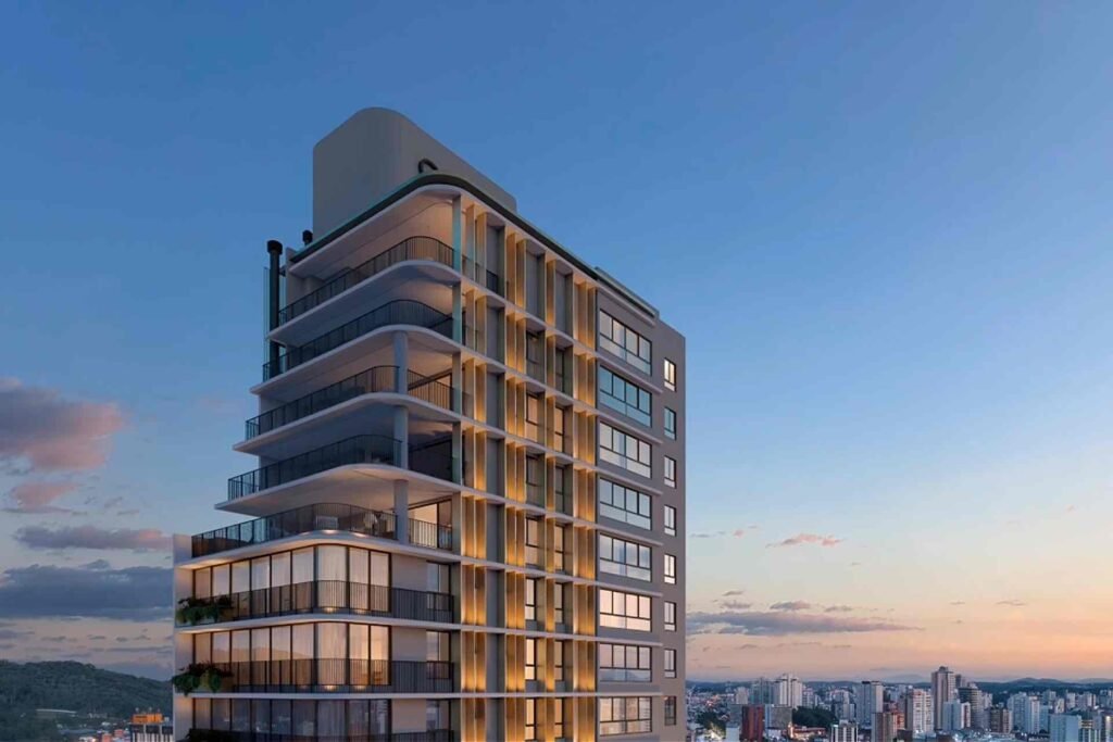 Apartamento com vista para o mar em Balneário Camboriú